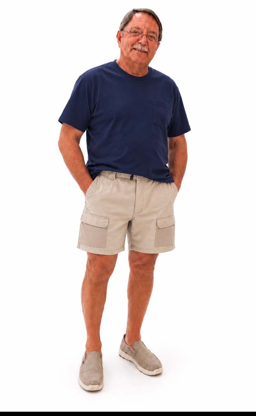Columbia Sportswear PFG Men's khaki Cargo Shorts Size L